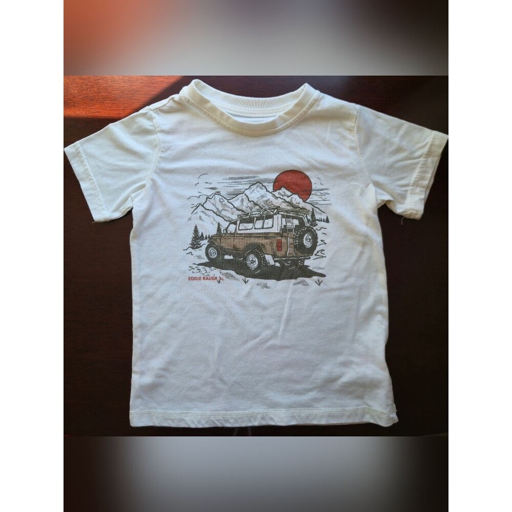 🏔️ Eddie Bauer Kids Adventure Graphic Tee 🚜